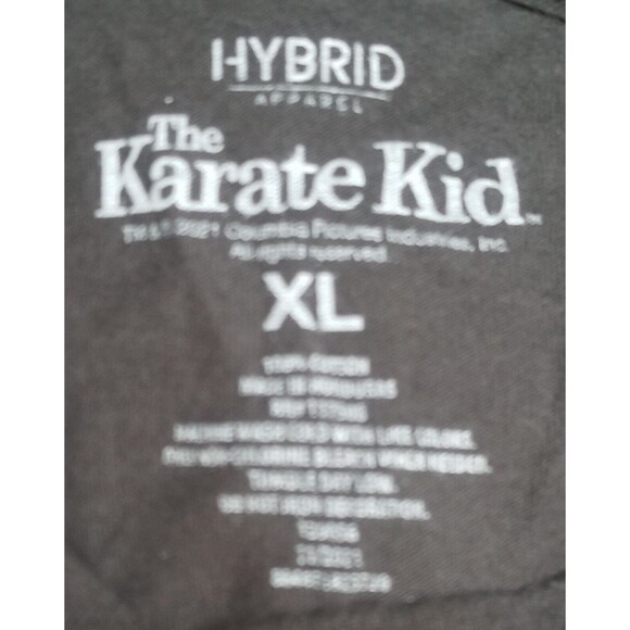 The Karate Kid 1984 Cobra Kai All Valley Karate Championship Black T-Shirt Sz XL - Picture 4 of 4
